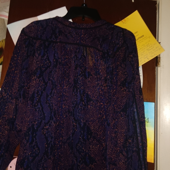 REBECCA TAYLOR Python Print Tunic Blouse/Dress - Picture 11 of 13